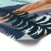 Foliumlijntekening Poster (Hoek)