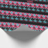  folk 2020 zonder naadloze sierbekleding New Yea Cadeaupapier (Hoek)