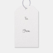 Folk Art Angel Cadeaulabel (Achterkant)