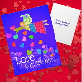 Folk Art Angel Hearts  Tote Bag