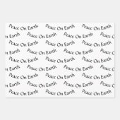 Folk Art Angel Pattern Inpakpapier Vel (Voorkant 2)