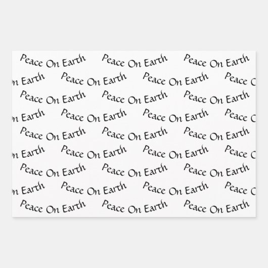 Folk Art Angel Pattern Inpakpapier Vel (Voorkant 2)