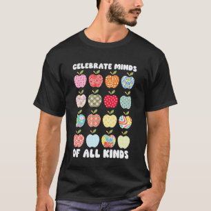 Folk Art Appels SPED Vier Hersenen Van Allerlei So T-shirt