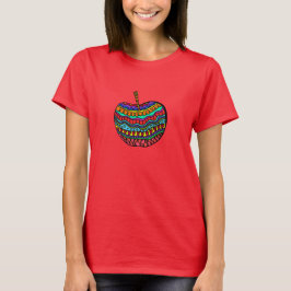 Folk Art Apple T-Shirt