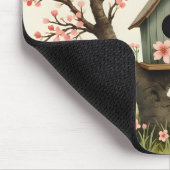 Folk Art Bird and Birdhouse Muismat (Hoek)