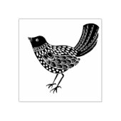 Folk Art Blackbird Rubberstempel (Afrduk)