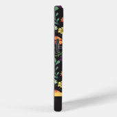 Folk Art Bloemen en Vlinders Gepersonaliseerd Case-Mate iPhone Case (Achterkant / Rechts)