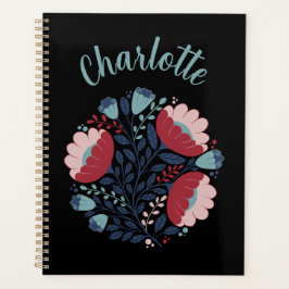 Folk Art Bloemen in volle bloei Planner