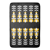 Folk Art Bloemen Modern Eenvoudig Badmat (Voorkant Verticaal)