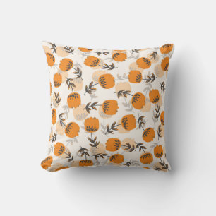 Folk Art Bloemen Scandinavische stijl Kussen