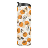 Folk Art Bloemen Scandinavische stijl Thermosbeker (Geroteerd rechts)