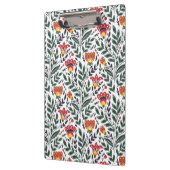 Folk art bloemenpatroon klembord (Links)