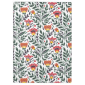 Folk art bloemenpatroon klembord (Achterkant)