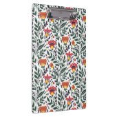 Folk art bloemenpatroon klembord (Rechts)