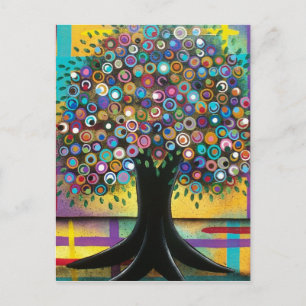 FOLK ART Burnt Desires BY LORI EVERETT postcard Briefkaart