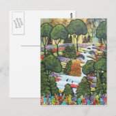 Folk Art BY LORI EVERETT briefkaart (Voorkant / Achterkant)