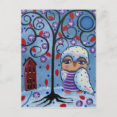 Folk Art BY LORI EVERETT briefkaart (Voorkant)