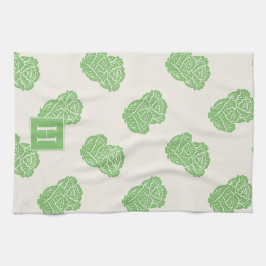 Folk Art Cabbage Scatter Theedoek