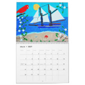 Folk Art Calendar Kalender (Mar 2027)