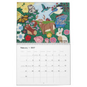 Folk Art Calendar Kalender (Feb 2027)
