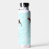 Folk Art Caribou/Reindeer Waterfles (Rechts)