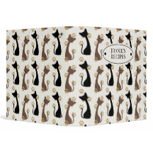 Folk Art Cat Pattern | Farmhouse Kitchen Recipe