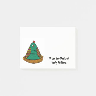 Folk Art Chicken Notitieblok Post-it® Notes