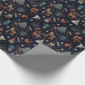 Folk Art Christmas  Cadeaupapier (Hoek)