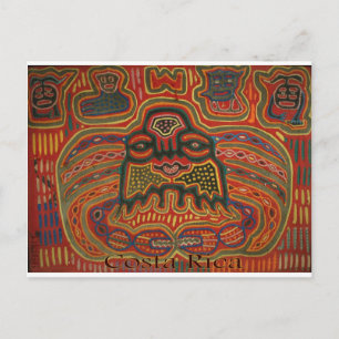 Folk Art Costa Rica Briefkaart