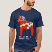 Folk Art Dala Horse T-shirt (Voorkant)