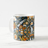 Folk Art Design Classic Mok - Nationale Energie (Voorkant links)