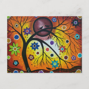 FOLK ART DOOR LORI EVERETT BRIEFKAART