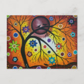 FOLK ART DOOR LORI EVERETT BRIEFKAART (Voorkant)