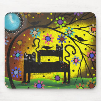 Folk Art Double Trouble door Lori Everett Muismat