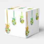 Folk Art Eggs (door Oekraïne geïnspireerd) Bedankdoosjes (Achterkant)