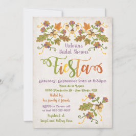 Folk Art Embroidery Mexican Fiesta Vrijgezellenfee Kaart