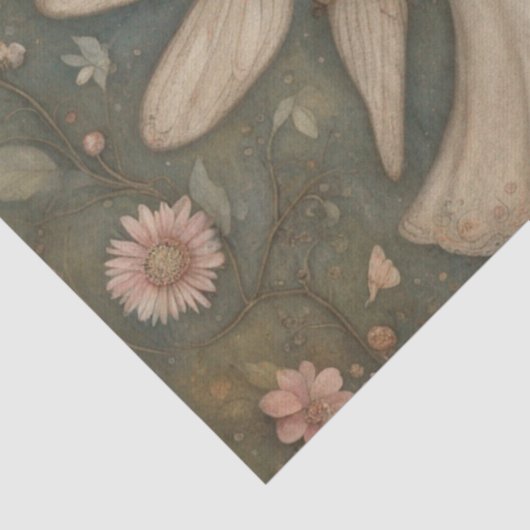 Folk Art Fairy Delight Decoupage Papier (Detail)