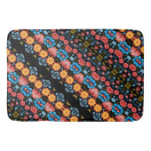 Folk Art Floral Charm Badmat (Voorkant)