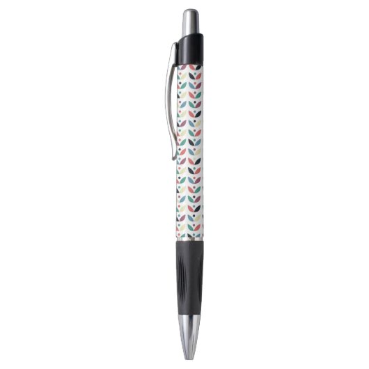Folk Art Floral Geometric Pattern Pen (Top (Verticaal))