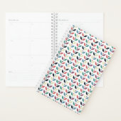 Folk Art Floral Geometric Pattern Planner (Display)