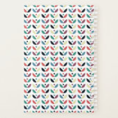 Folk Art Floral Geometric Pattern Planner (Achterkant)
