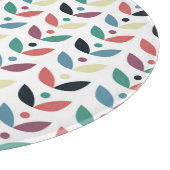 Folk Art Floral Geometric Pattern Snijplank (Hoek)