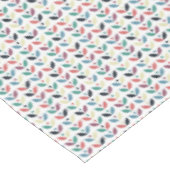 Folk Art Floral Geometric Pattern Tafelkleed (Gekanteld)