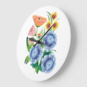 Folk Art Floral Grote Klok (Hoek)