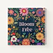 Folk Art Floral Journal - Bloom Free - Gift Notitieboek (Achterkant)