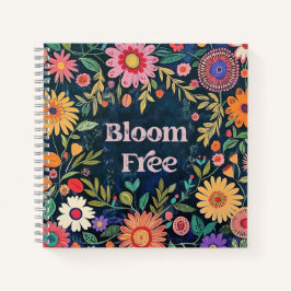 Folk Art Floral Journal - Bloom Free - Gift Notitieboek