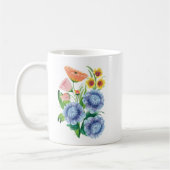 Folk Art Floral Koffiemok (Links)