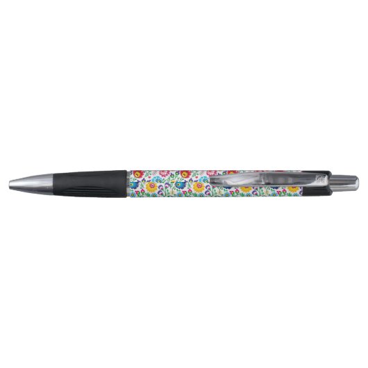 Folk Art Flower Pattern 2 Pen (Achterkant)