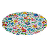 Folk Art Flower Pattern 2 Snijplank (Hoek)