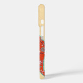 Folk Art Flower Pattern Fox Personalized Case-Mate iPhone Case (Achterkant / Links)